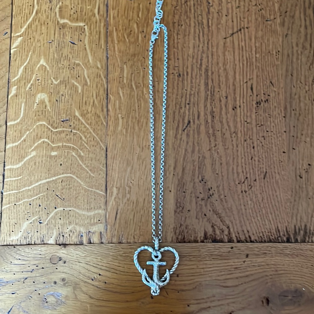 Brighton Anchor Heart necklace- like New!